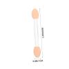 DECORNIJIA 50pcs Dual-Sided Latex Eyeshadow Applicator Sticks Disposable Eye Makeup Brushes for Girls for Blending and Applying Eyeshadow in Professional and Personal Use view 3