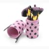 11 Pieces Of Dot Black Wooden Handle Makeup Brush Set Foundation Brush Beauty Makeup Tools view 3