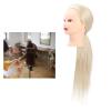 Specialized Mannequin Head for Hairdresser Training | High - Temp Fiber Hair Styling Head | Cosmetology Practice Doll for Cutting/Braiding (Beige) view 4