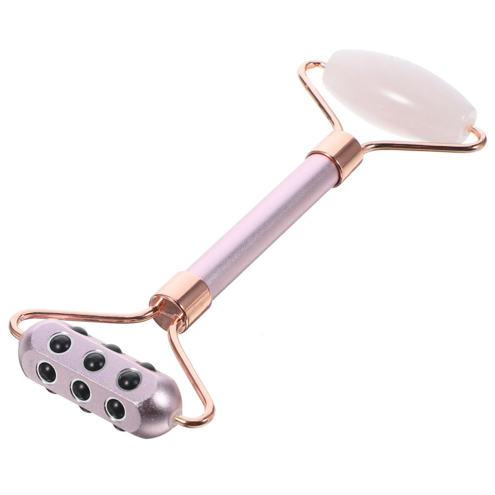 Beaupretty Stone Facial Roller Massager Face Sculpting Tool for Skin Tightening Relaxation Enhances Absorption of Skincare Products Smooth Finish for Comfort