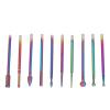 10pcs Nail Drill Bits Set | Stainless Steel Grinding Heads for Nail Enhancement Removal/Shaping/Polishing | Compatible with Most Nail Machines | Includes Storage Box view 2
