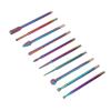 10pcs Nail Drill Bits Set | Stainless Steel Grinding Heads for Nail Enhancement Removal/Shaping/Polishing | Compatible with Most Nail Machines | Includes Storage Box view 3