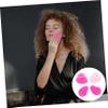 BATHVEVE 4Pcs Silicone Facial Cleansing Brush Non Abrasive Face Scrubber for Sensitive Skin Portable Makeup Tools for Daily Use Lightweight and Easy to Carry Random Colors view 3
