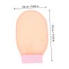 BATHVEVE Exfoliating Bathing Mitt Soft Scrubber Glove for Men and Women Quick Foaming Design Material for Comfortable Washing view 2