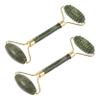 Anneome 2Pcs Jade Facial Roller Gua Tool Premium Massage Roller for Skin Care Lifting Tightening and Revitalizing Facial Treatment Enhance Absorption and Boost view 1
