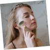 Anneome 2Pcs Jade Facial Roller Gua Tool Premium Massage Roller for Skin Care Lifting Tightening and Revitalizing Facial Treatment Enhance Absorption and Boost view 3