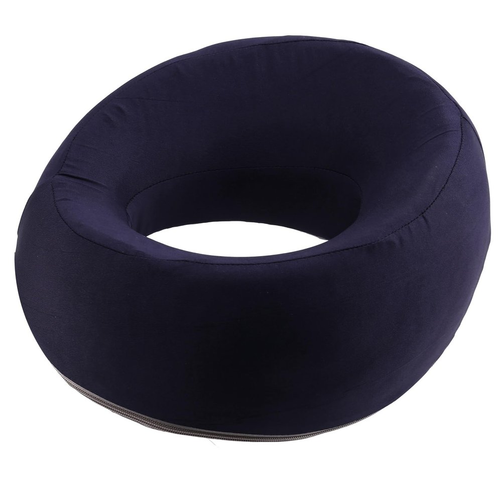 Lhnjimrsy Ergonomics Lying Down Pillow Memory Foam Head Rest Support Pillow Body Massage Face Rest Pillow for Beauty Salon Easy Install Easy to Use C