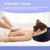 Lhnjimrsy Ergonomics Lying Down Pillow Memory Foam Head Rest Support Pillow Body Massage Face Rest Pillow for Beauty Salon Easy Install Easy to Use C view 2