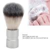 Beard Foam Brush | Strong Foaming & Fast Dry | Nylon Shaving Brush for Men/Salon/Travel | Ergonomic Handle, Debris Removal view 2