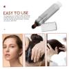 LOLIPPYY Scalp Applicator Comb Transparent Hair Oil Applicator with Dropper Cleaning Brush for Hair Serums Easy Operation for Absorption view 2