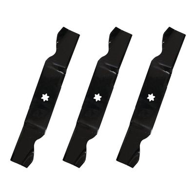 3PK Fits Hi-Lift Blades Fits for Cub Cadet GT1054 GTX1054 GT1554 w/ 54" Deck 942-067