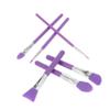 DECORNIJIA 6Pcs Silicone Makeup Brush for Women Practical Facial Mask Applicator with Smooth Handle for Foundation Eyeliner and Eyeshadow for Makeup Lovers view 1