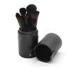 10 Pieces Of Porous Makeup Brush Set, Black Barreled Eye Makeup Tools view 4