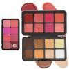 16 Color (Waterproof All-in-One Palette) Highlighter + Concealer + Eyeshadow + Blush, all in one makeup palette, Crease-Proof & Sweat-Resistant for Flawless Glow, Travel-Friendly Cosmetic Set view 1