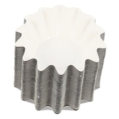 MUELODSIC 100PCS Leakproof Wax Melt Warmer Liners High-Temperature Resistant PET Wax Paper Trays for Scented Melts Convenient and Portable for DIY Candle Making