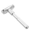 Beaupretty Shaped Safety Razor Manual Zinc Alloy Beard Trimmer for Men Precision Shaving for Sensitive Skin for Daily Travel Use view 1