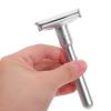 Beaupretty Shaped Safety Razor Manual Zinc Alloy Beard Trimmer for Men Precision Shaving for Sensitive Skin for Daily Travel Use view 4