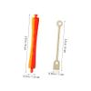 EPIGEIST 24Pcs Hollow Hair Perm Rods with Elastic Rubber Bands for Women Dual Color Styling Tools for Cold Perming and Hairdressing for Salon and Home Use view 2