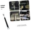 Amosfun Barber Chair Hydraulic Lift Pump Replacement Part Adjustable Air Rod for Salon Chair Compatible Barber Shops Beauty Salons Smooth Height Adjustment Mechanism Random Color view 3