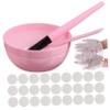 DECOMELODY Compressed Facial Mask Tool Set 1 Set DIY Mixing Bowl Brush Scraper for Skincare for Home Use and Facial Treatments view 1
