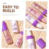 Beaupretty 3pcs Edible Luster Highlighting Powder for Body Glitter Face Makeup Hair Arm Styling view 3