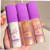 Beaupretty 3pcs Edible Luster Highlighting Powder for Body Glitter Face Makeup Hair Arm Styling view 4