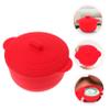 ERINGOGO Silicone Wax Melting Bowl Lid Non-stick Wax Heater Inner Pot for Hair Removal Easy Clean Portable Waxing Accessory for Home Use view 2