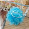 FOMIYES 16pcs Solid Bath Balls Exfoliating Shower Scrubber for Body Mesh Net Bath Accessories for Women and Men for Daily Use in Showers view 4