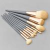 10 Wooden Handle Makeup Brush Set Matte Powder Brush Makeup Tools view 4