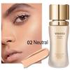 Cover Hydration Liquid Foundation Concealer, 45ML Moisture Liquid Flawless Makeup Cosmetic, Suitable for Most Bright/Neutral/Dark Skin view 2