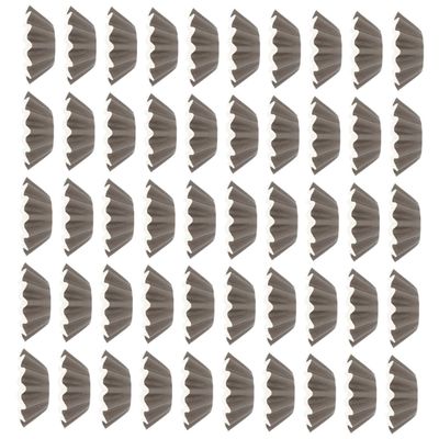 GLEAVI 100Pcs Wax Melt Warmer Liners Leakproof High Temperature Pet Trays for Scented Wax Melts Replacement Dish for Candle Wax Warmers Convenient and Easy to Use