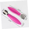 BATHVEVE 2Pcs Foot Scraper for Dead Skin Removal Professional Pedicure Tool for Treatment Smooth Feet Durable Foot Rasp for Home Salon Use view 3