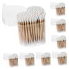Ipetboom Disposable Cotton Swabs Long Tipped Eyelash Cleaning Sticks for Makeup Supplies Comfortable Efficient Design for Home and Professional Use view 1