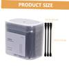 DEARMAMY Cotton Swabs Single Use Cotton Tipped Applicators for Ear Cleaning Makeup Sturdy Handle Double Head Design for Comfortable Use Travel Swabs for Clean Ears view 2