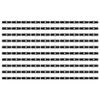 13940 Qty 100: 8" x 2" x 0.125" x 1" Edger Blade Fits Universal Products view 1