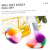 DEARMAMY Nail Dust Brush Rhinestone Handle Soft Bristle Nail Cleaning Tool for Manicure and Pedicure view 2