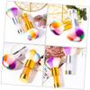 DEARMAMY Nail Dust Brush Rhinestone Handle Soft Bristle Nail Cleaning Tool for Manicure and Pedicure view 3