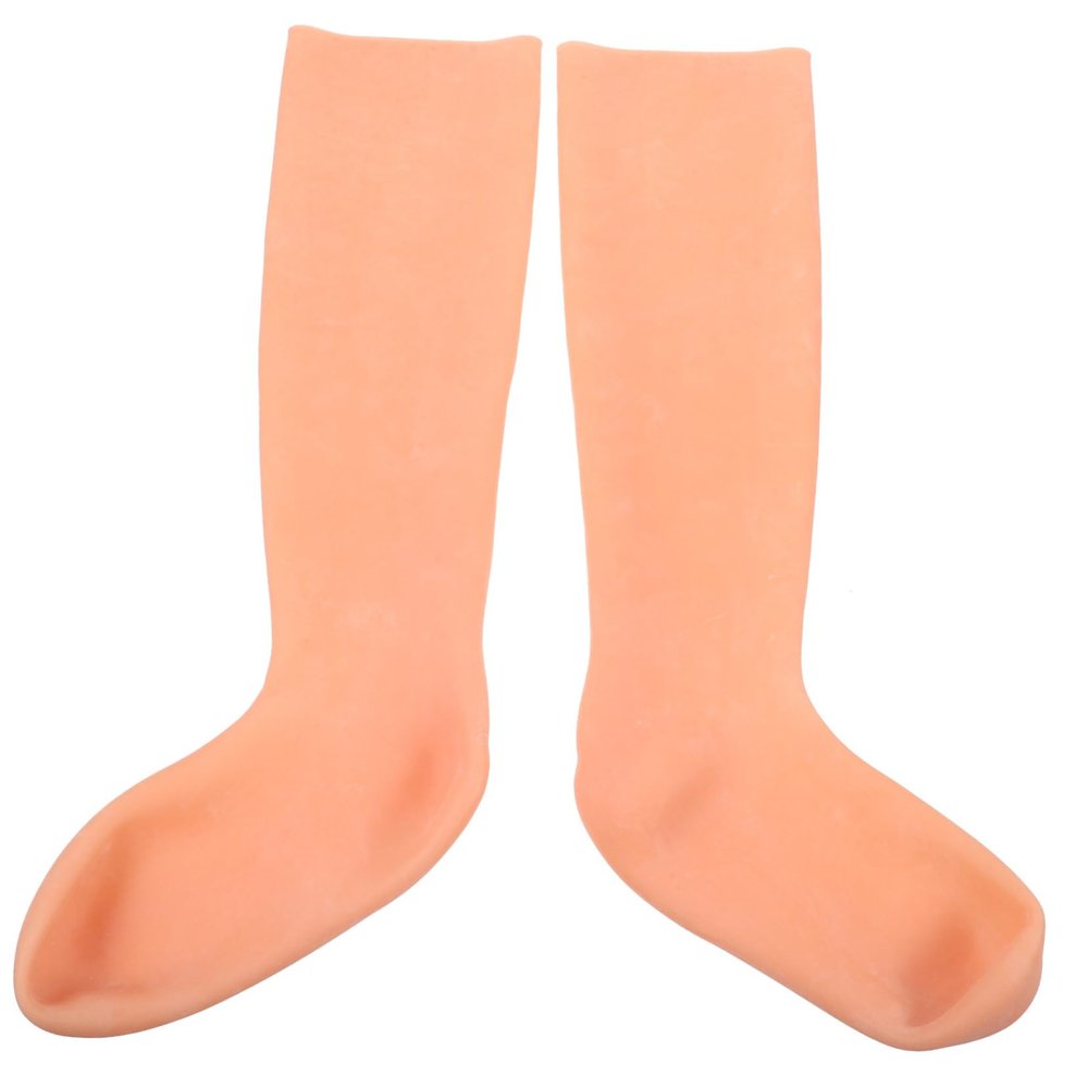 EPIGEIST 1Pair Lotion Moisturizing Socks for Adults Soft and Elastic Long Socks for Care Hydrating Treatment for Cracked Heels Comfortable Protective Design for Men