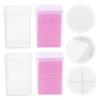 BAZEITFLOW Professional Glue Cotton Pad 200pcs Eyelash Extension Wiping Sheets for Salon Use Soft Absorbent Wiping Cloths for Eyelash Glue Remover view 4