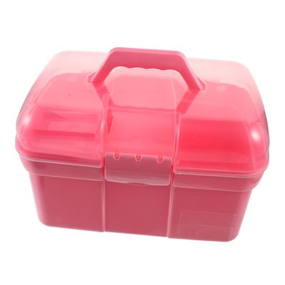 ARTSEWPLY Travel Makeup Case Simple Cosmetic Box Large Capacity Storage Box for Cosmetics