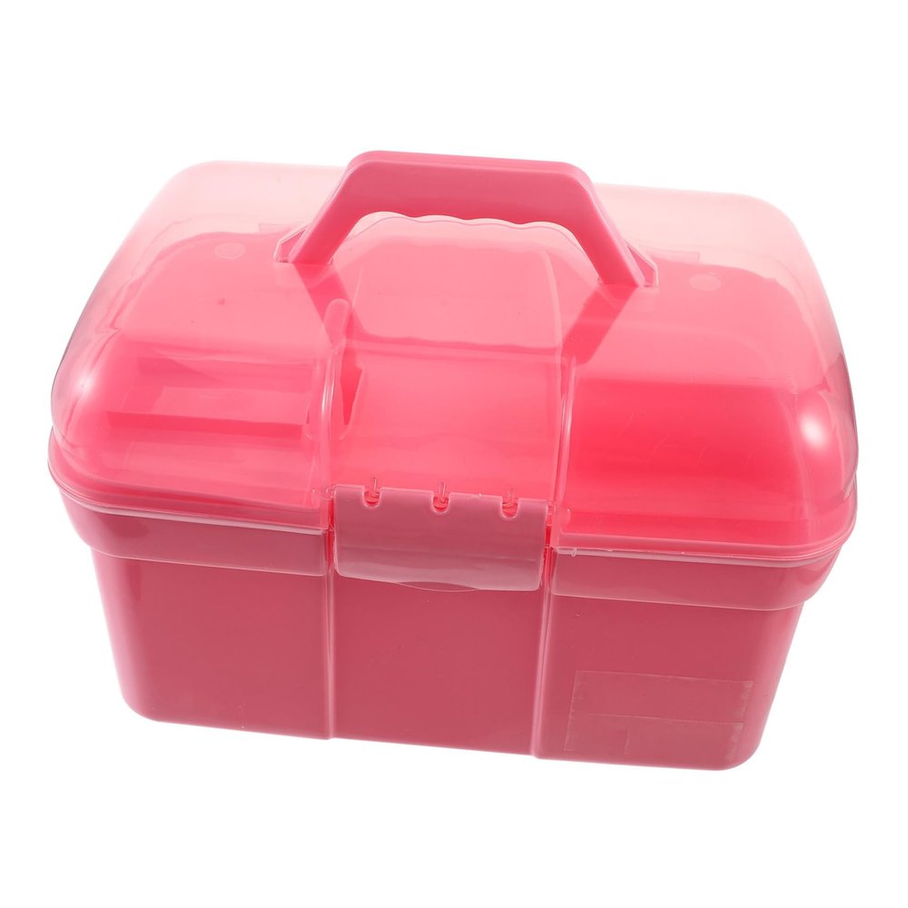 ARTSEWPLY Travel Makeup Case Simple Cosmetic Box Large Capacity Storage Box for Cosmetics