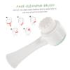 BESTYASH Facial Cleansing Instrument Double-Sided Brush Comedone Extractor Scrub Brushes Manual Face Cleaning Blackhead Removal Random Color view 4