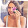 FOMIYES Pineapple Silicone Face Mold Creative Pineapple Shape Skin Friendly Durable Face Massage Tool for Puffiness Relief and view 3
