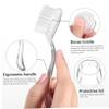 BATHVEVE 3Pcs Silicone Face Scrubber Manual Exfoliating Brushes for Deep Cleansing Ergonomic Design for Soft Bristles for Skin Care for Men and Women view 3
