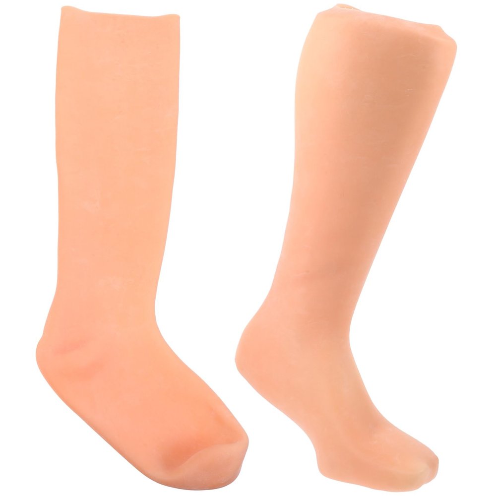 BATHVEVE 1Pair Moisturizing Long Socks for Cracked Heels Hydrating Socks for Adults Soft and Comfortable Design for Foot Care for Men and Women