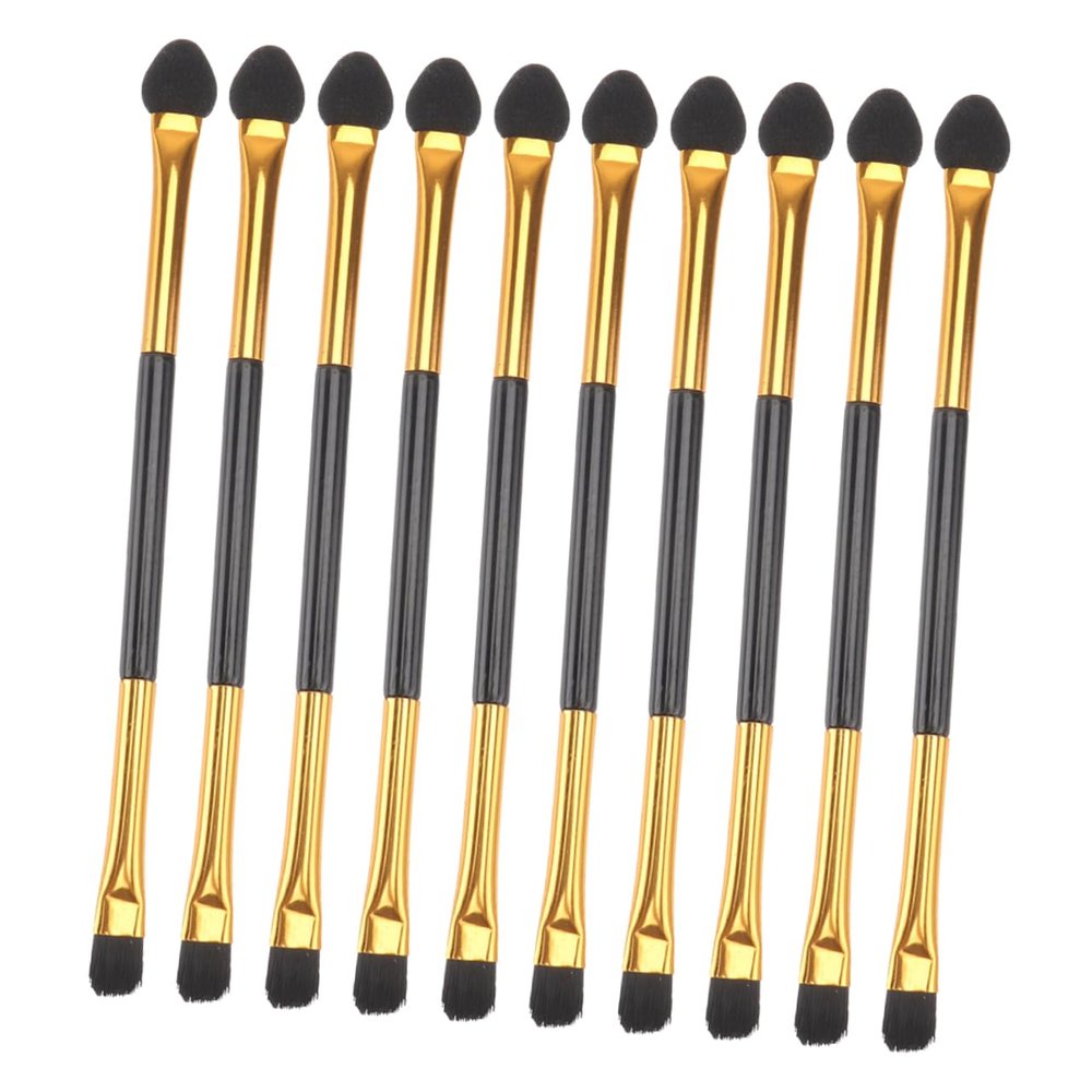 Ipetboom 20Pcs Double Head Eye Shadow Brushes Professional Fiber Eye Makeup Applicators for Women for Beginners and Makeup Lovers Durable Easy to Use