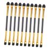 Ipetboom 20Pcs Double Head Eye Shadow Brushes Professional Fiber Eye Makeup Applicators for Women for Beginners and Makeup Lovers Durable Easy to Use view 1