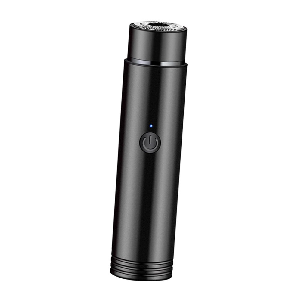 CALLARON 1Pc Portable Rechargeable Electric Mini Razor for Men Lightweight Durable Cordless Shaver for Travel and Home Use Practical Beard Shaping Tool
