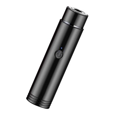 Healeved Mini Razor for Men Rechargeable Beard Trimmer Compact Size for Travel and Home Grooming Random Color