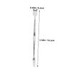 Didiseaon 3pcs Stainless Steel Dual Head Facial Pore Extractor Tool for Deep Cleansing and Skin Care Durable for Comprehensive Facial Care view 2